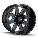 20X9 Ion Alloy 141 Black-Gloss Wheel/Rim 6x135 ET15 141-2937M15-1