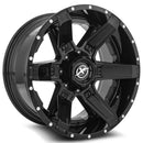 22x12 XF Off-Road XF-214 Black 5x139.7/150 ET-44 wheel/rim-1
