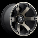 20X9 Fuel D564 BEAST Matte Black Double Dark Tint 6X135 ET1 wheel/rim-2