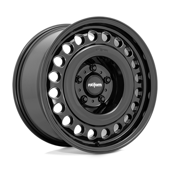 18X9 Rotiform R191 STL Gloss Black 5X130 ET30 wheel/rim