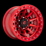 17X9 Fuel D113 Covert Beadlock Candy Red 6X139.7 ET-15 wheel/rim