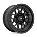 17X8.5 KMC KM725 TERRA Satin Black 6X139.7 ET0 wheel/rim-2