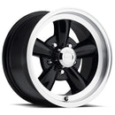 15x8 Vision 141H Legend 5 Black Machined Lip 5x114.3 5x4.5 ET0 Wheel Rim-2