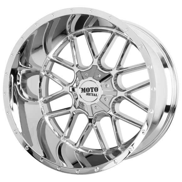 20X9 Moto Metal MO986 SIEGE Chrome 6X135/6X139.7 ET18 wheel/rim