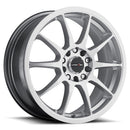 16x7 Vision 425 Bane Hyper Silver 5x112 5x114.3 5x4.5 ET38 Wheel Rim-2