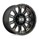 20X9 KMC XD XD829 Satin Black Machined Wheel/Rim 5x127 20-9 5-127 ET-12-1