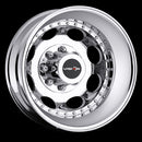 19.5x6.75 Vision 181 Heavy Hauler Matte Black Wheel 8x210 ET-143 CB154.2-1