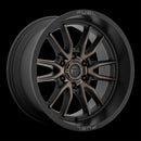 22X10 Fuel D762 Clash Matte Black Double Dark Tint 6X139.7 ET-18 wheel/rim-3