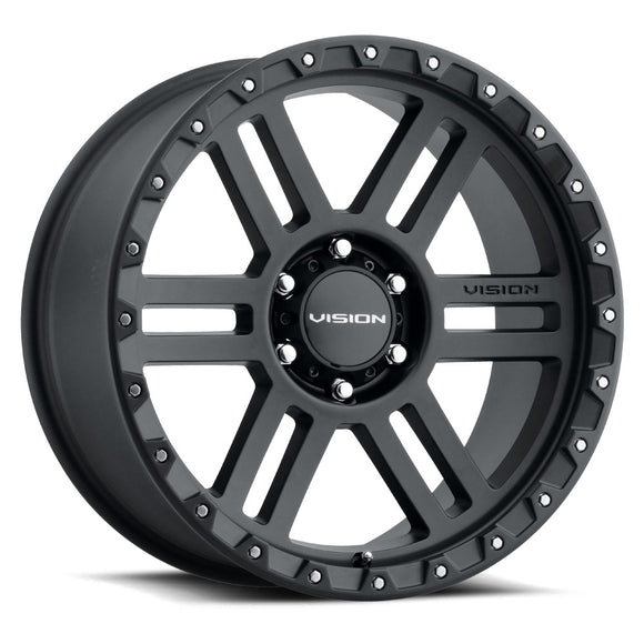 18x9 Vision 354 Manx 2 Satin Black Wheel 5x114.3 ET12 CB83