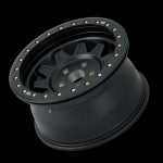 17X9 Dirty Life Roadkill Black-Matte Wheel/Rim 5x114.3 ET-14 9302-7965MB14