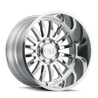 24X14 Cali Off-Road Summit Polished Wheel/Rim 8x165.1 ET-76 9110-24481P